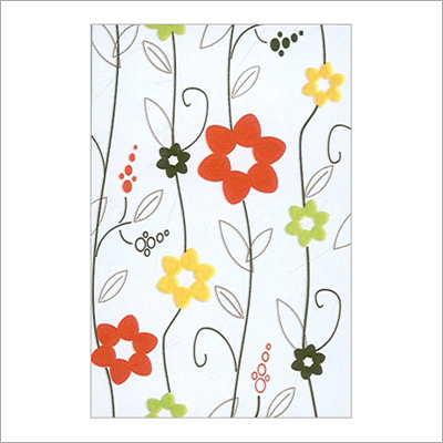 Wall Tiles - Ceramic 300x450mm Orange, Durable Glossy Finish, Water Resistant, Easy to Clean