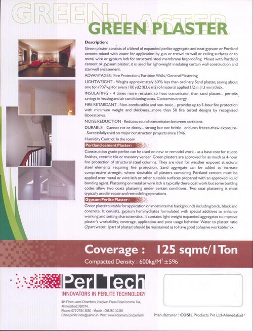 Green Plaster