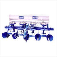 Agricultural Potato Planter - Metal, Standard Dimensions, Blue | High Capacity For Efficient Potato Planting, Precision Planting Tool