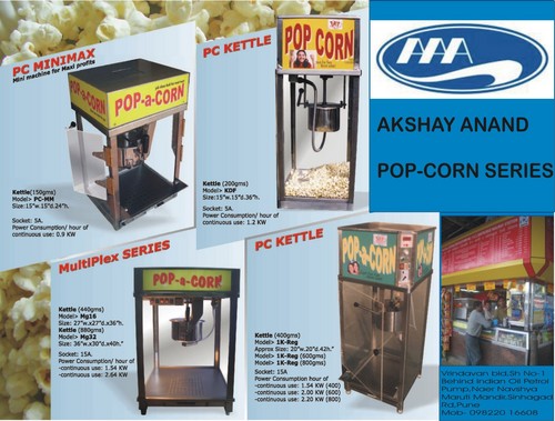 Stainless Steel Pop Corn Machine