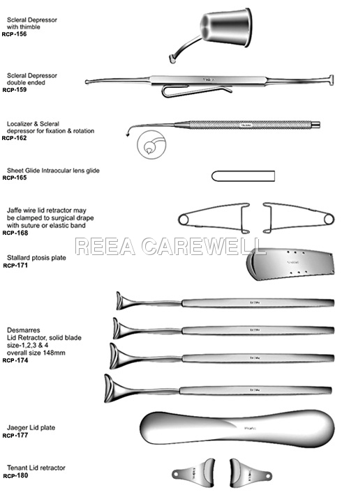 Scleral depressors