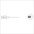 Ophthalmic Cannulas Lacrimal - Stainless Steel, 20g/23g/25g, Reinforced Shaft, Straight/curved Tips, Various Lengths | Precise Irrigation, Easy Insertion, Durable Design, Sterile Packaging