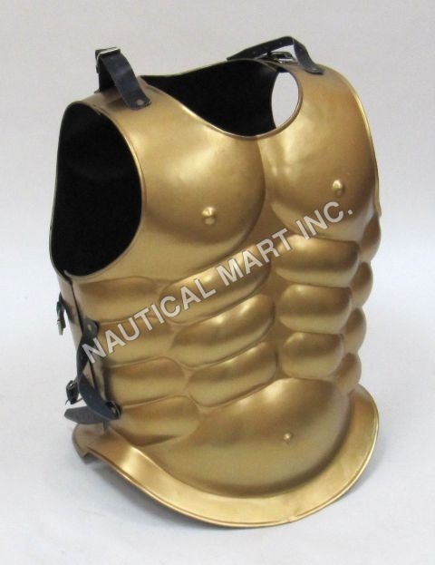 Greek Spartan Gold Muscle Armor