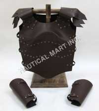 Leather Armor Brown Jacket