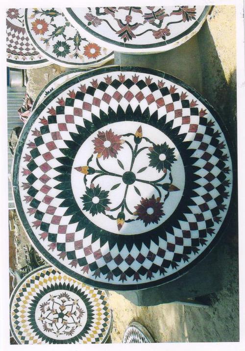 Marble Inlay Table Top