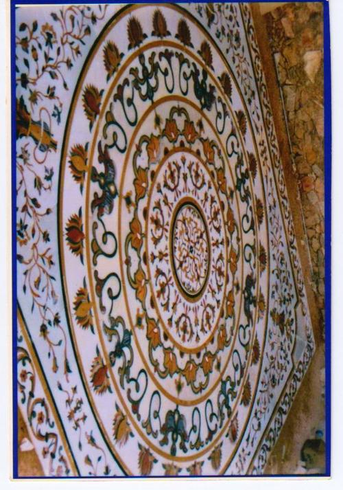 Marble Inlay Table Tops