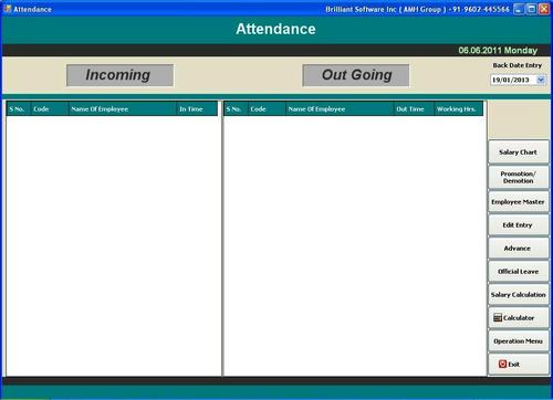 Employee Attendance Software