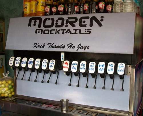 Soda Fountain Machine - Durable Stainless Steel, Space-Saving Design | Multiple Dispensers, Easy Operation, Customizable Options, Efficient Cooling, High-Quality Syrups