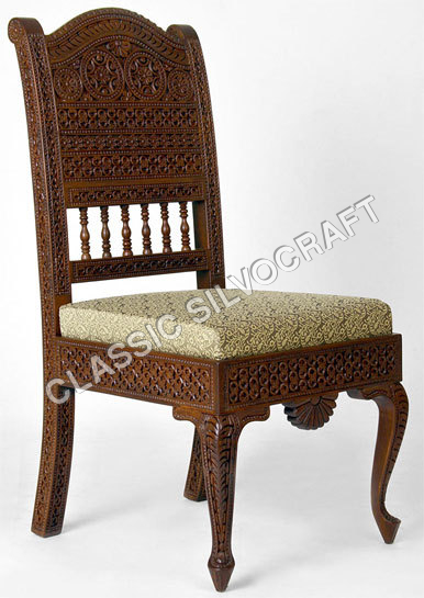 Carved furniture-Hand Carved dining chair