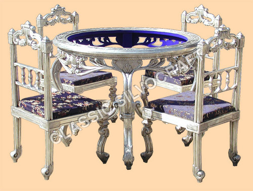 Indian Silver Round Table