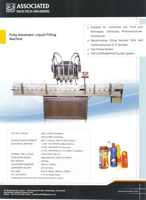 Liquid Filling Machines