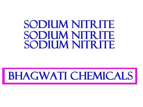 Sodium Nitrites Storage: Room Temperature