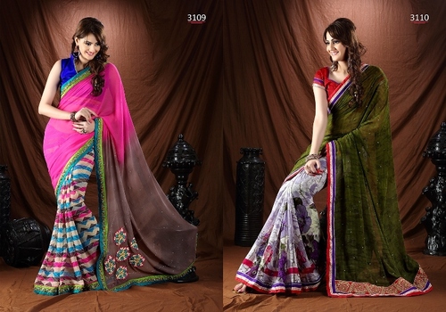 Fancy Designer Sarees Manufacturer India