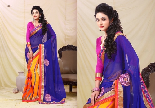 Stylish Fancy Sarees Suppliers Surat India