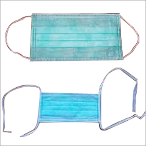 Face Mask with tie & elastic