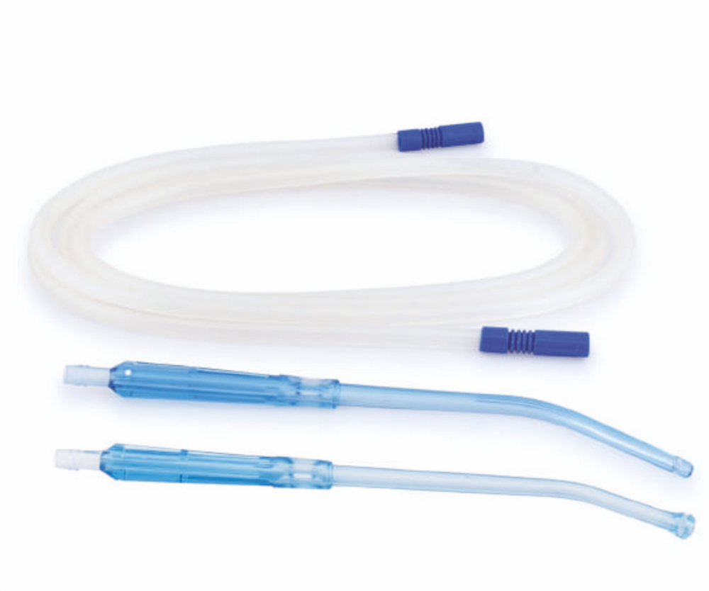 Yankaur Suction Sets - Fiber Material, Surgical Holloware Instrument, Flexible Design , User-Friendly, Hygienically Packed for Medical Use