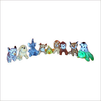 Toys - Polyester, 5-10cm, Multicolor | Soft Plush, Cute Animals, Child Friendly, Collectible, Huggable, Playful