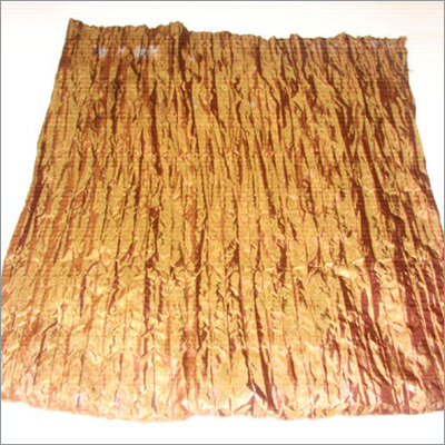 Crinkling On Fabrics