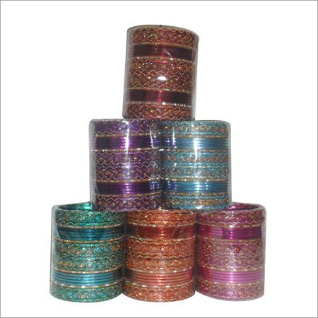 Carved Aluminium Bangles