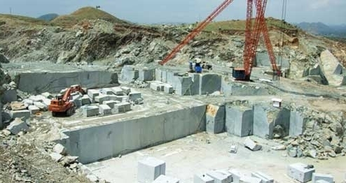 View of Dutahki mines