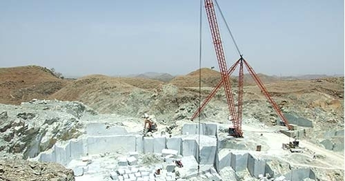 View of Dutahki mines 2