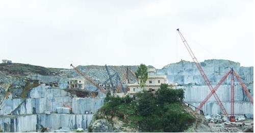 View of Rohanwara mines