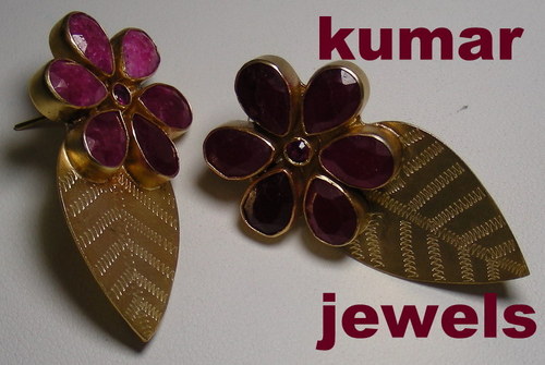 FLOWER MUGHAL EARRING