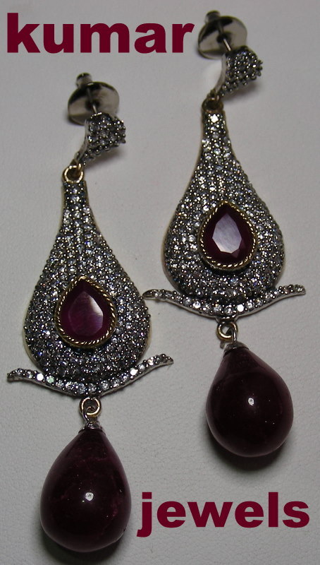DIAMOND STYLE MUGHAL EARRING