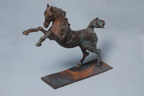Bronze Horse Statue Height: 24  Centimeter (Cm)