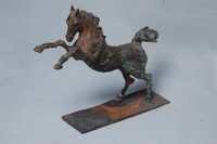 Bronze Horse Statue - 31x24 Cm, 2.850 Kg | Premium Handcrafted Home Decoration, Unique Raw-bronze Finish
