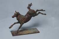 Bronze Horse - 33x25 Cm, 2.775 Kg | Unique Raw-bronze Art & Collectible Sculpture, Premium Quality For Home And Garden Decoration