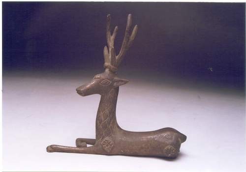 Antique Brass Deer