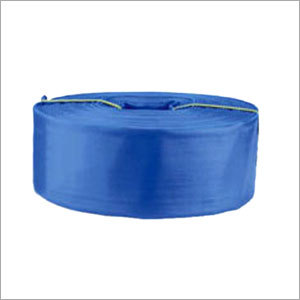 Lay Flat Hose - PVC Material, Variable Dimensions, Blue Color | Cost-effective, Customizable, Durable, Flexible, Lightweight, High Flow Rate