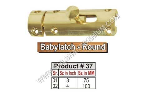 Half Round Tower Bolt
