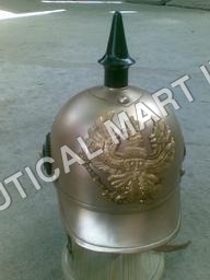 Copper German Helmet By Nautical Mart Inc.