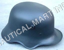 Creatively Crafted German Cutout Shell Helmet