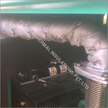 Silver Turbine Insulation Covers