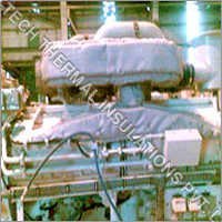 White Dg Exhaust Insulation Covers