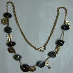 Resin Brass Necklace