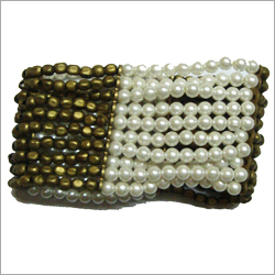 Pearl Metal Bracelet