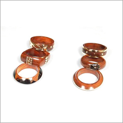 Wooden Brass Bangles
