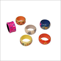 Painted Wood Bangles