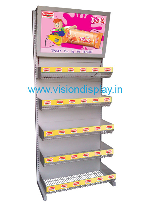Supermarket Basket Racks