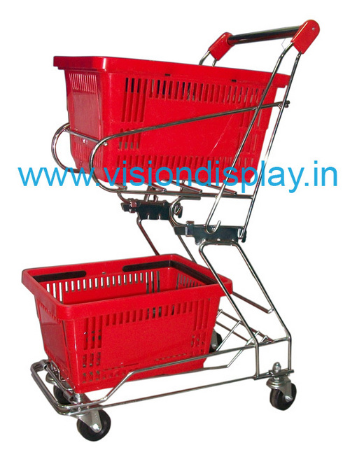 Shopping Trolley With Baskets