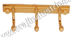 VRAJ - 238 Brass Three Hook Khuti