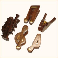 Wooden Paper Clips