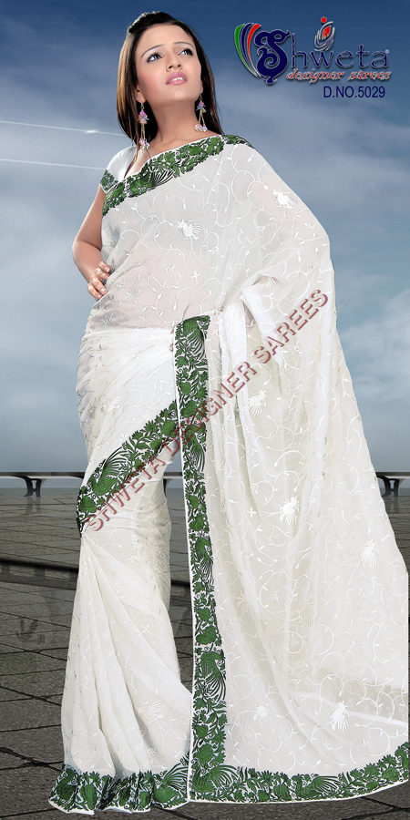Designer Work Saree