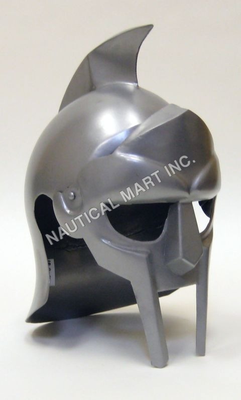 Armor Gladiator Silver Helmet