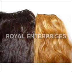 Remy Single Drawn Straight & Curly Hand Weft Hair