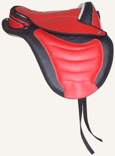 Treeless saddle